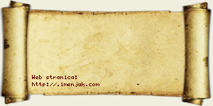 Tamara Drenovac vizit kartica